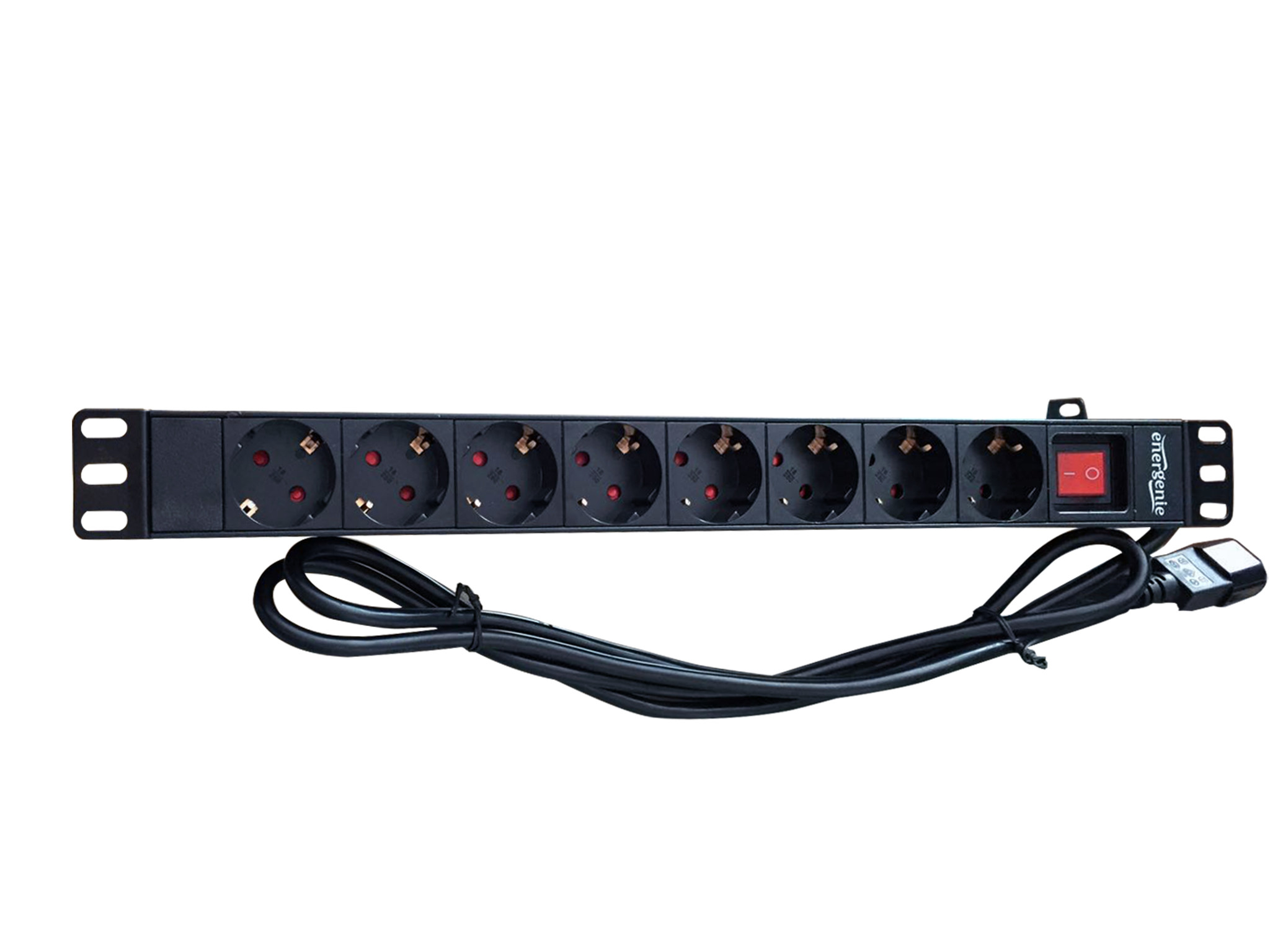 Energenie 19 Stekkerdoos Met Schakelaar Pdu 8 Voudig Schucko 1U 16A energenie kopen in de aanbieding Energenie 19 Stekkerdoos Met Schakelaar Pdu 8 Voudig Schucko 1U 16A energenie kopen in de aanbieding