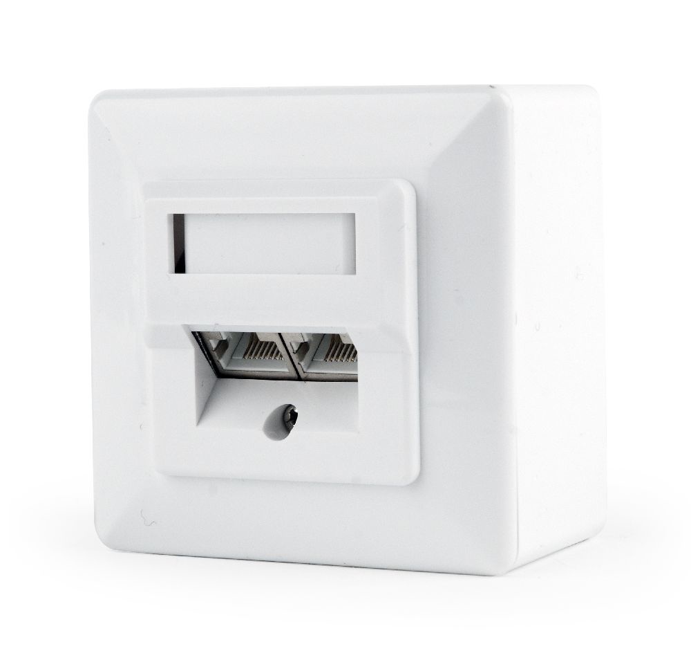 Cablexpert Cat6 Utp Lan Opbouwdoos 2 Poorts cablexpert kopen in de aanbieding Cablexpert Cat6 Utp Lan Opbouwdoos 2 Poorts cablexpert kopen in de aanbieding