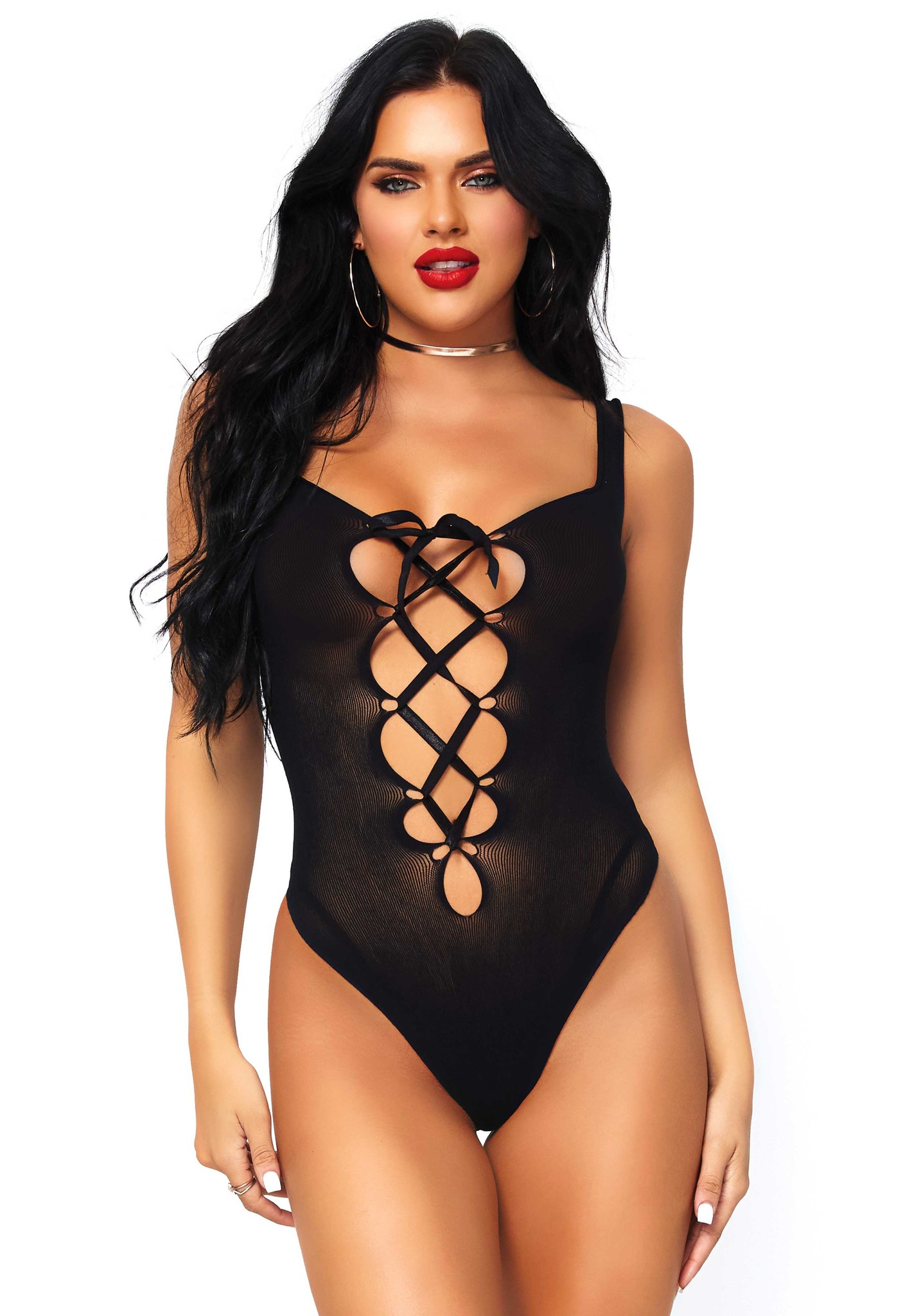 Leg Avenue Opaque Lace Up Thong Teddy leg avenue kopen in de aanbieding Leg Avenue Opaque Lace Up Thong Teddy leg avenue kopen in de aanbieding