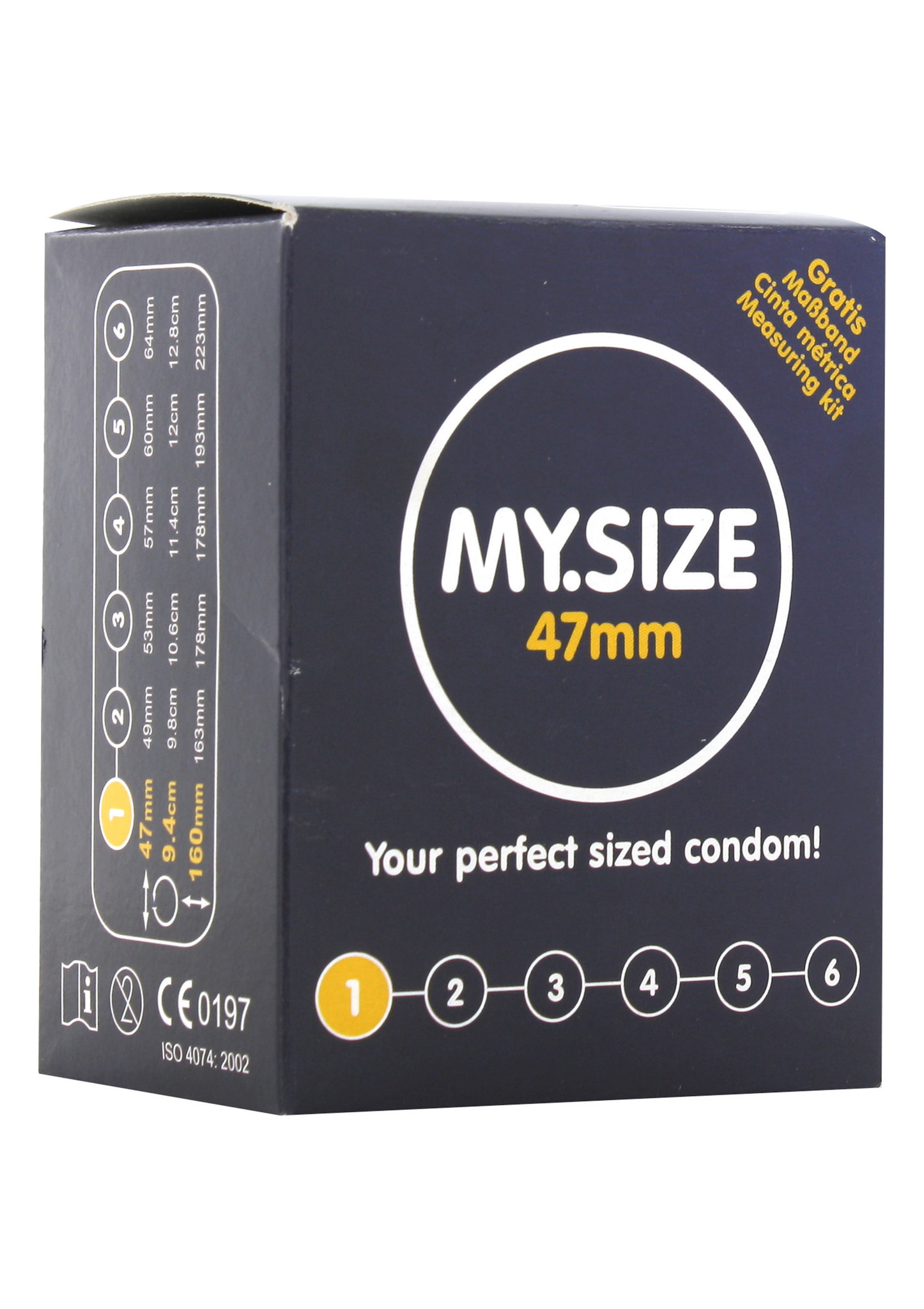 Mysize My Size 47Mm Condoms 10Pcs mysize kopen in de aanbieding Mysize My Size 47Mm Condoms 10Pcs mysize kopen in de aanbieding
