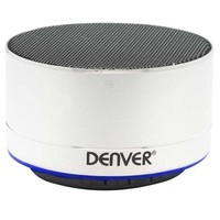 haut-parleur sans fil bluetooth argent