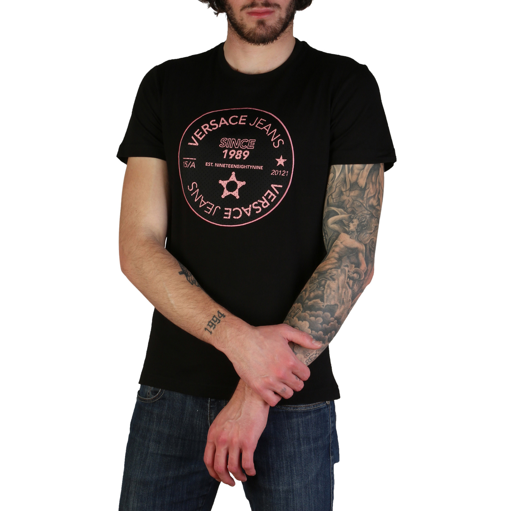 Versace Jeans Tshirt B3Gtb76J 36610 versace jeans kopen in de aanbieding