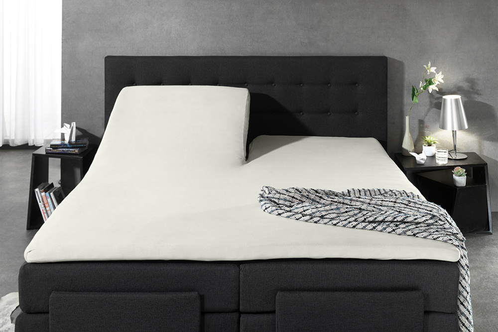 Sleeptime Splittopper Duo Hoeslaken Cream sleeptime kopen in de aanbieding