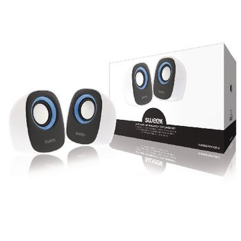 Sweex Speaker 20 Bedraad 4 W Witblauw sweex kopen in de aanbieding