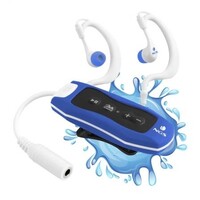 Blue seaweed waterdichte Mp3 speler blauw om mee te zwemmen