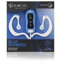 Blue seaweed waterdichte Mp3 speler blauw om mee te zwemmen