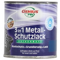 Grundierung - seidenmatt glänzend - rostfrei - 3in1 - hellgrau - 375 ml