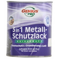 Apprêt - satiné - antirouille - 3 en 1 - vert - 750 ml