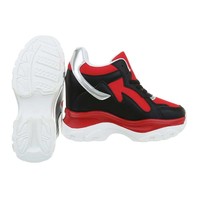 Damen Turnschuhe hallo rot 99032