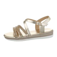 Damen Flash Sandalen Gold D-120