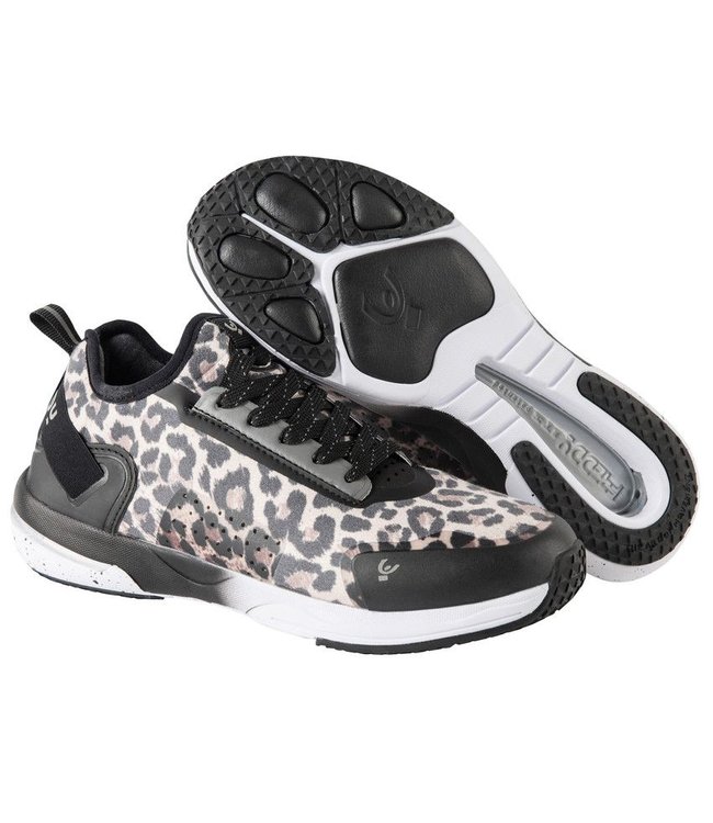 Feline Feline Fitness Shoe - Leopard/Black