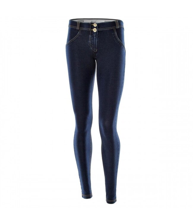 WR.UP® WR.UP® SKINNY LOW RISE IN DARK STRETCH DENIM