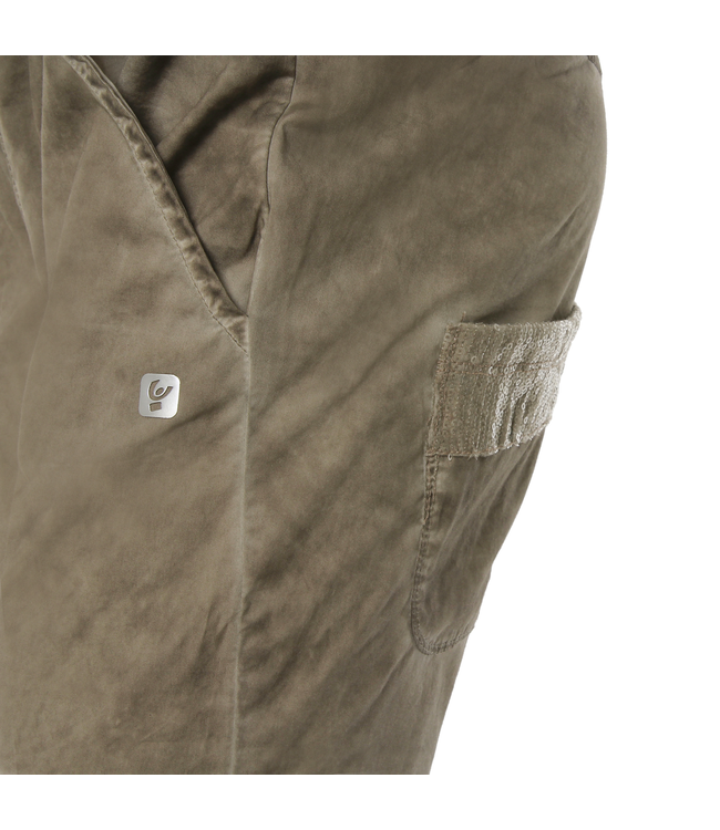 Fitness 2-IN-1 EFFECT COMFORT FIT TROUSERS IN SHUTTLE-WOVEN FABRIC