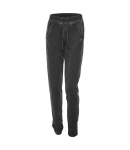 Academy Woman GARMENT-DYED JERSEY TROUSERS WITH LACE INSERTS