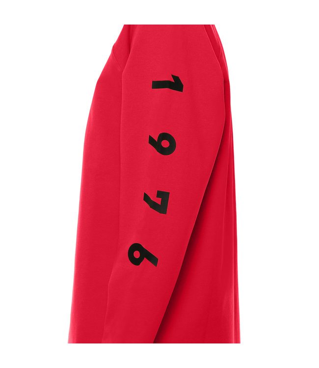 Sweat Top LIGHTWEIGHT BOYFRIEND-FIT SWEATSHIRT WITH CONTRAST MAXI PRINTS