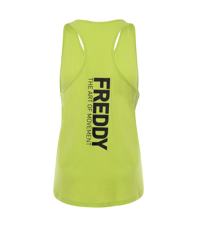 Color Graphiccs COMFORT FIT COTTON TANK TOP WITH A PRINT ON THE BACK