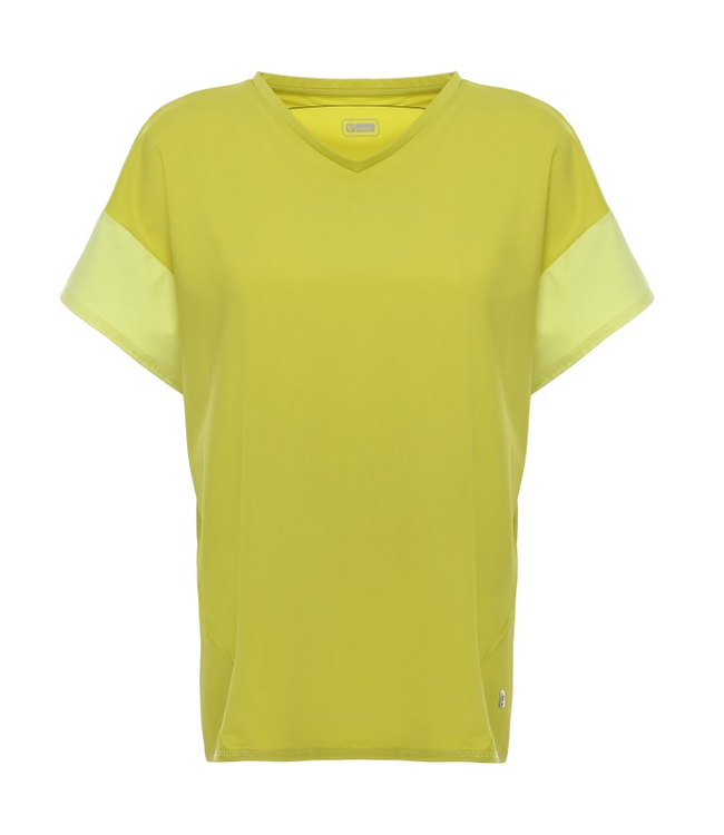 T-Shirt COMFORT FIT T-SHIRT WITH CONTRAST FABRIC INSERTS
