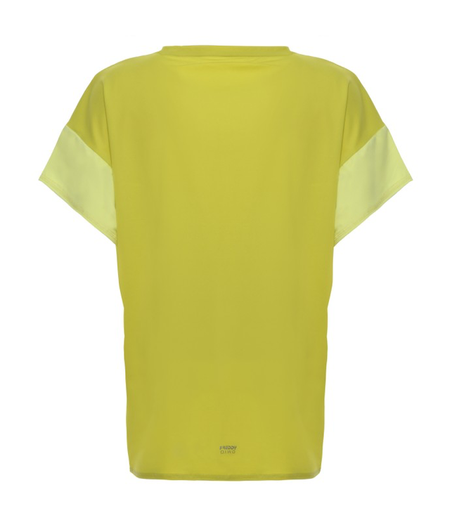 T-Shirt COMFORT FIT T-SHIRT WITH CONTRAST FABRIC INSERTS