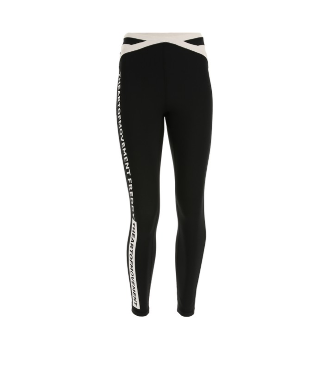Super Fit SUPERFIT LEGGINGS IN D.I.W.O.® FABRIC WITH A TWO-TONE CRISS-CROSS WAIST