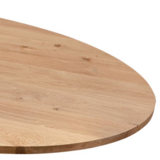 Ovale tafelblad 180x90