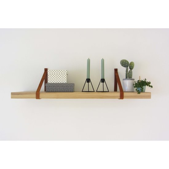 Wandplank Toekan cognac