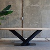 Ovale tafel 'Tijgervink' Ovale tafel 'Tijgervink'