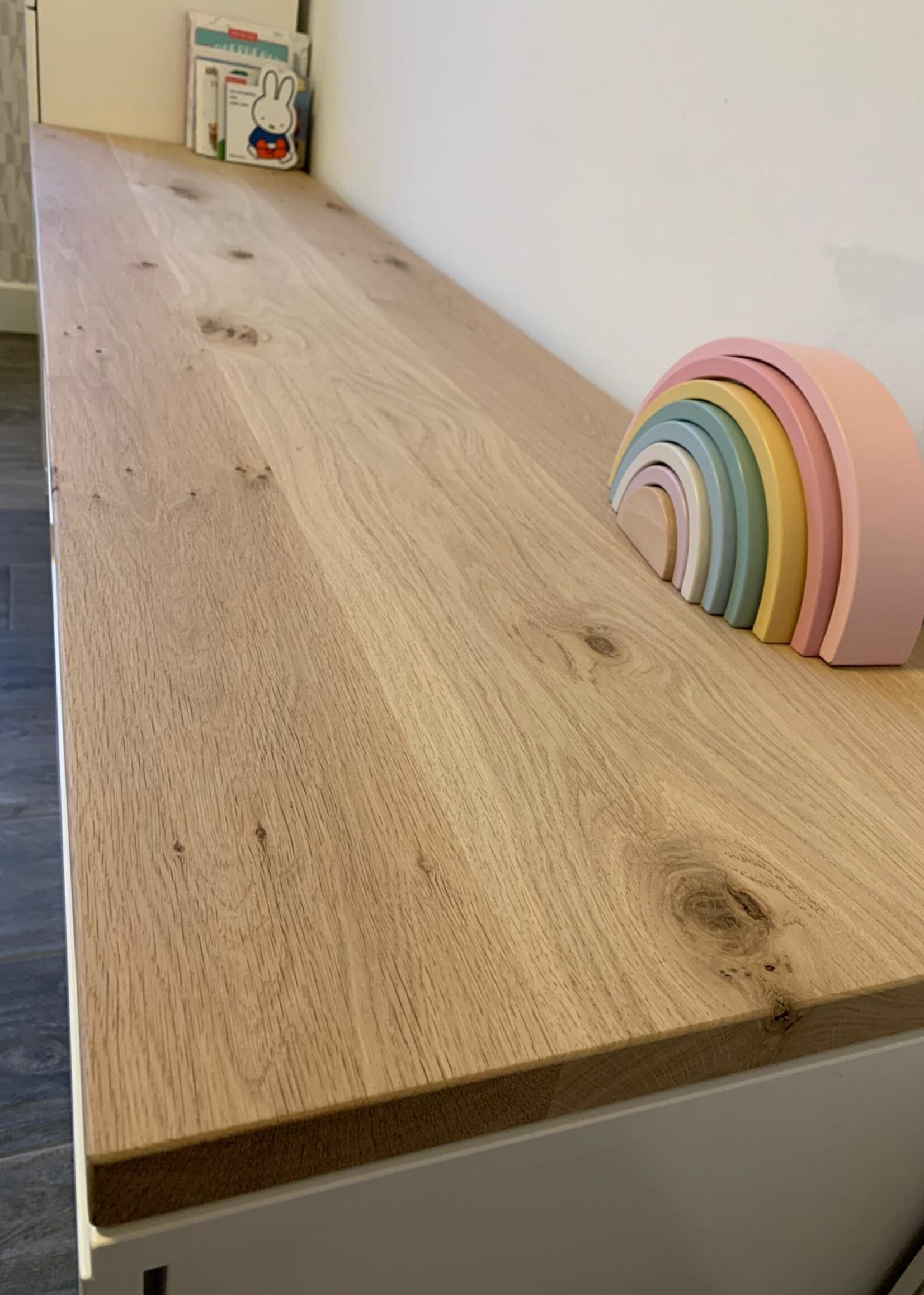 Nordli bureau eikenhouten plank