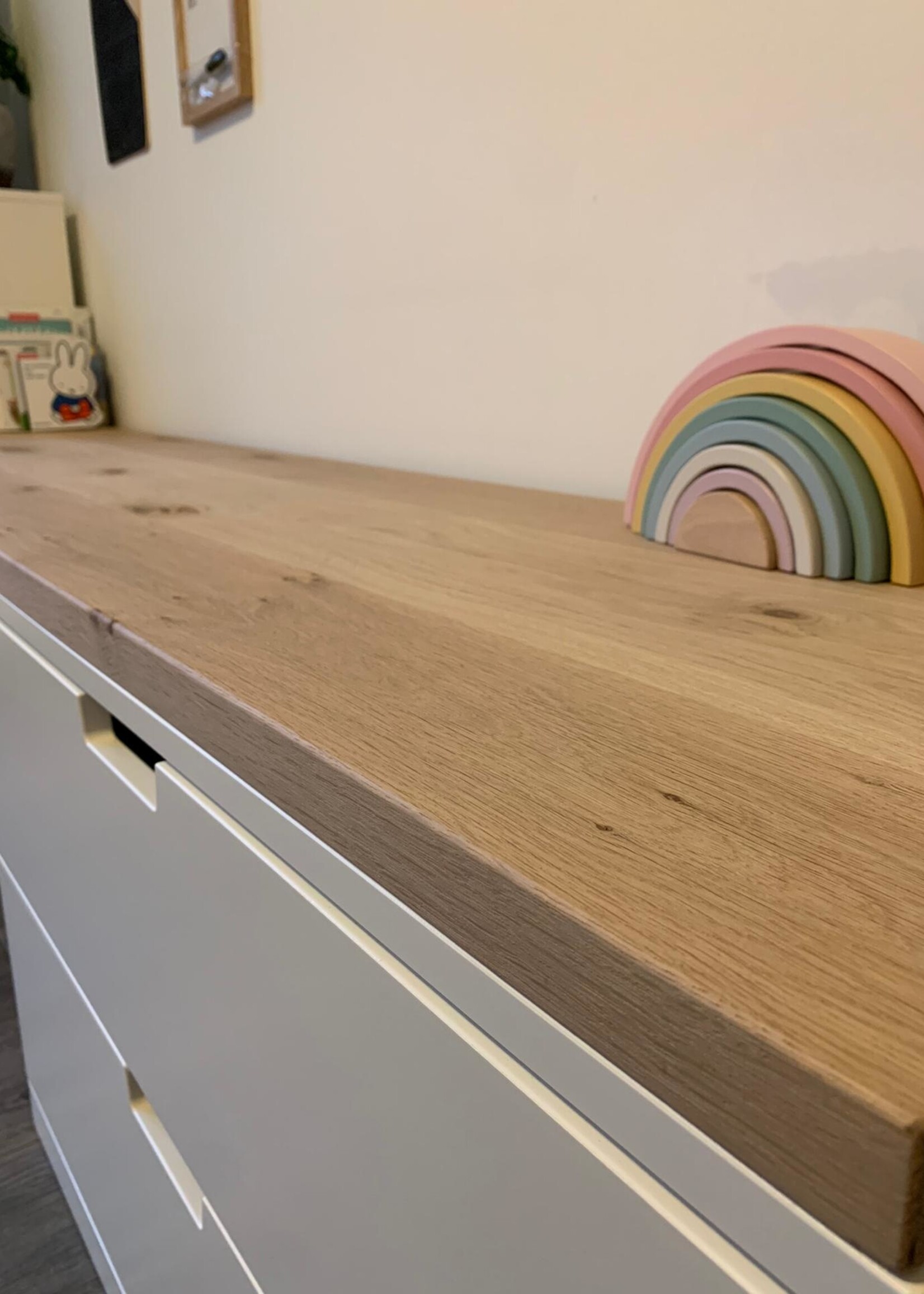 Nordli bureau eikenhouten plank