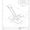 Boomstamtafel 'Tijgervink' Boomstamtafel 'Tijgervink'