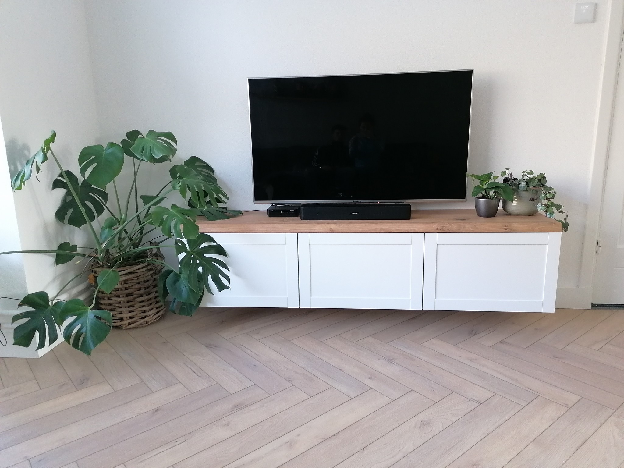 Besta Plank | 280 X 42 X 4 | Recht | Osmo Amber