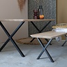 Massief eiken tafel Ooievaar Massief eiken tafel Ooievaar