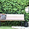 Tuinbank met leuning Tuinbank met leuning