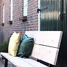Tuinbank met leuning Tuinbank met leuning