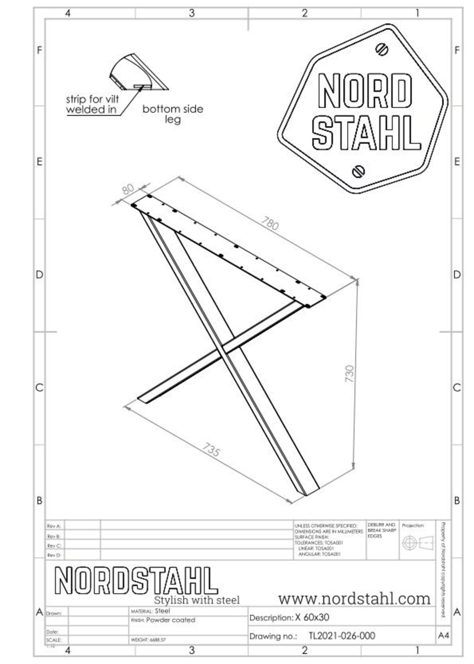 Nordstahl X leg Small