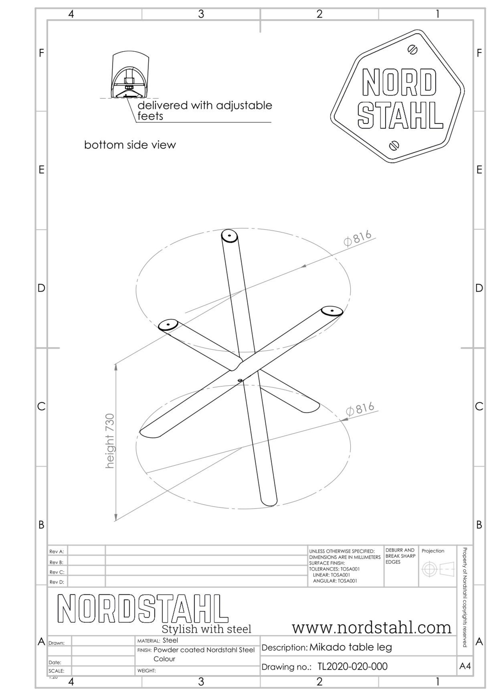 Nordstahl Mikado leg