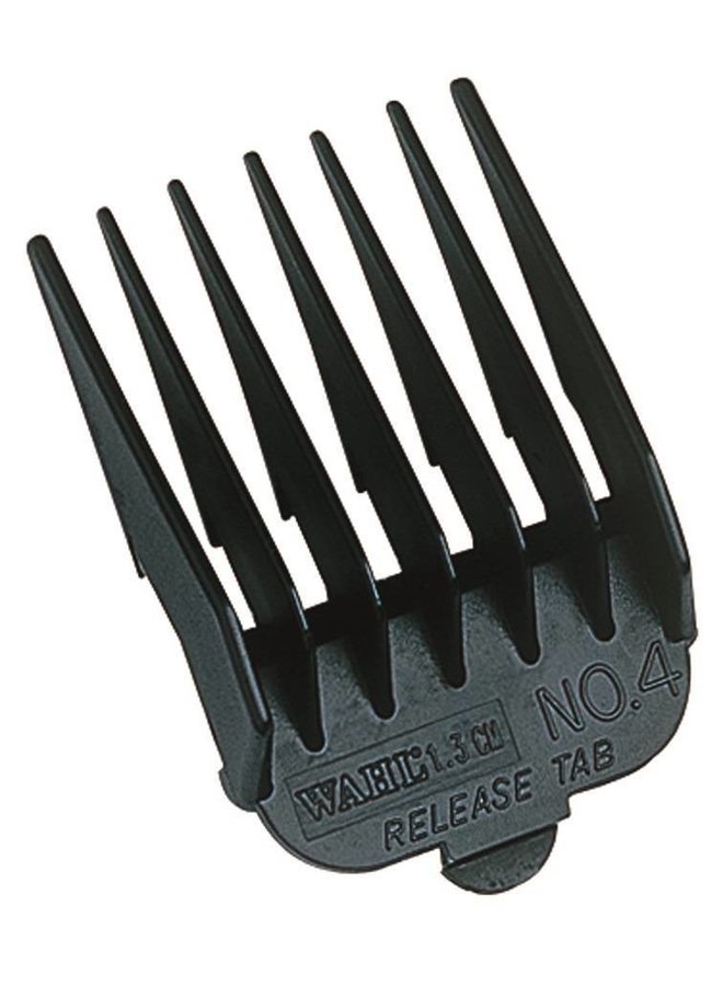 Wahl Clipper Attachment Comb Set Type 1 - Plastic Black #1-#8