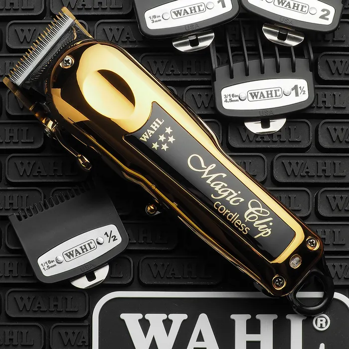 Wahl Limited Edition Black and Gold Cordless Magic Clip #8148-100 - Barber  Depot - Barber Supply