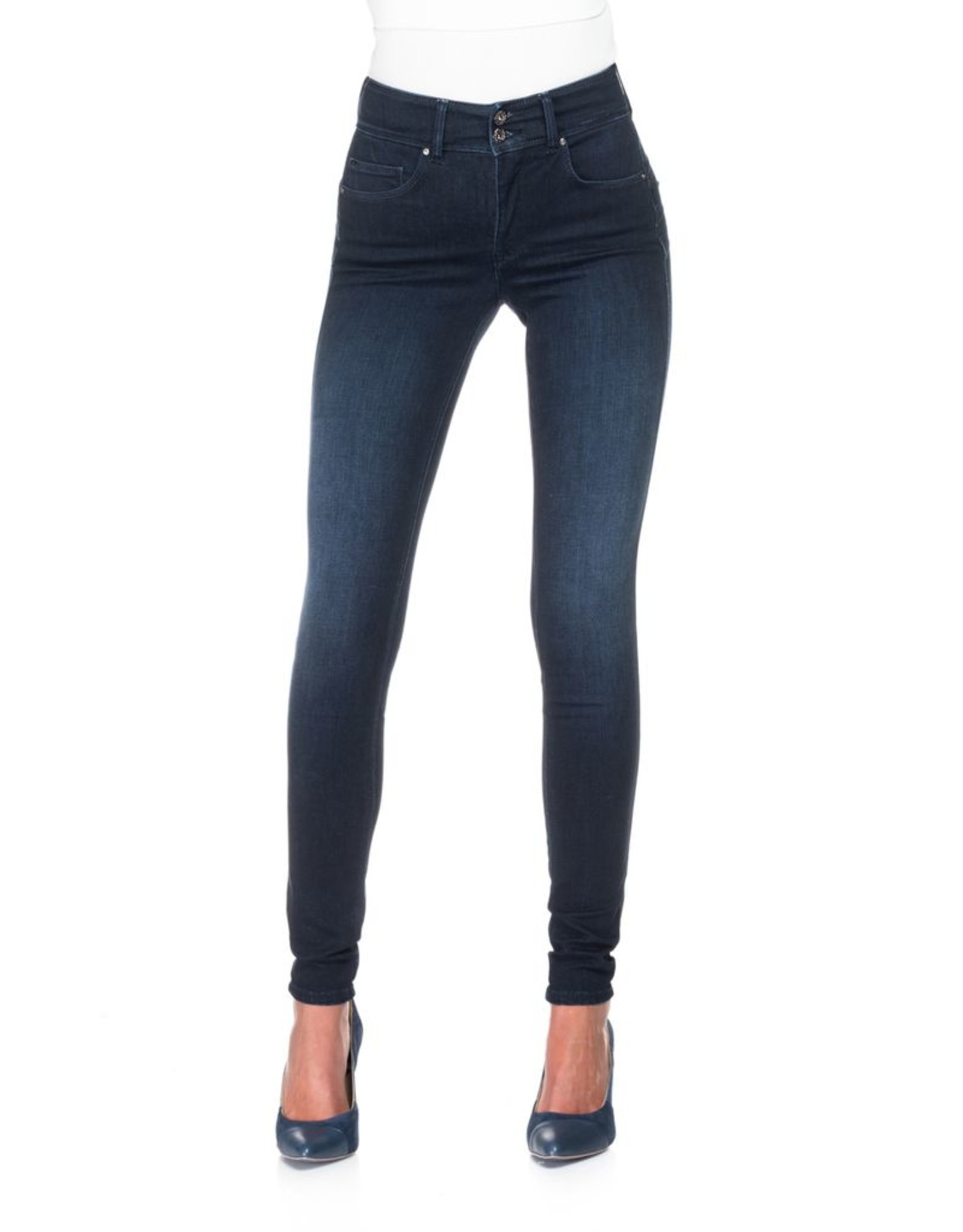 Salsa Jeans Salsa - Secret push in skinny jeans in dark denim