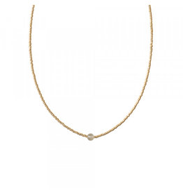 A beautiful Story Flora Citrine Gold Necklace