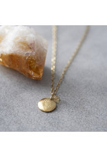 A beautiful Story Rose Citrine Gold Necklace