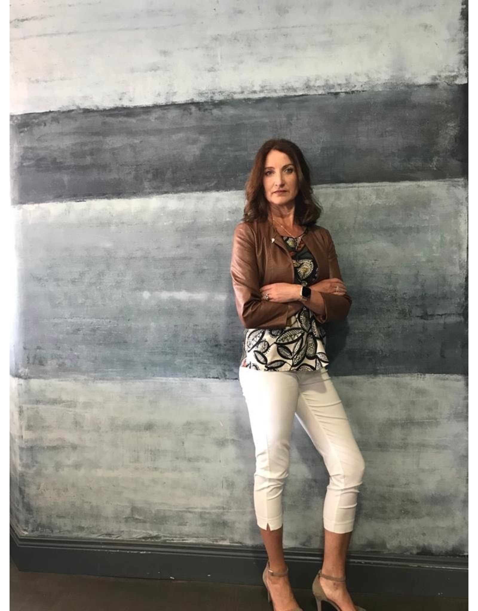 La Fee Maraboutee Faux Leather Edge To Edge Jacket