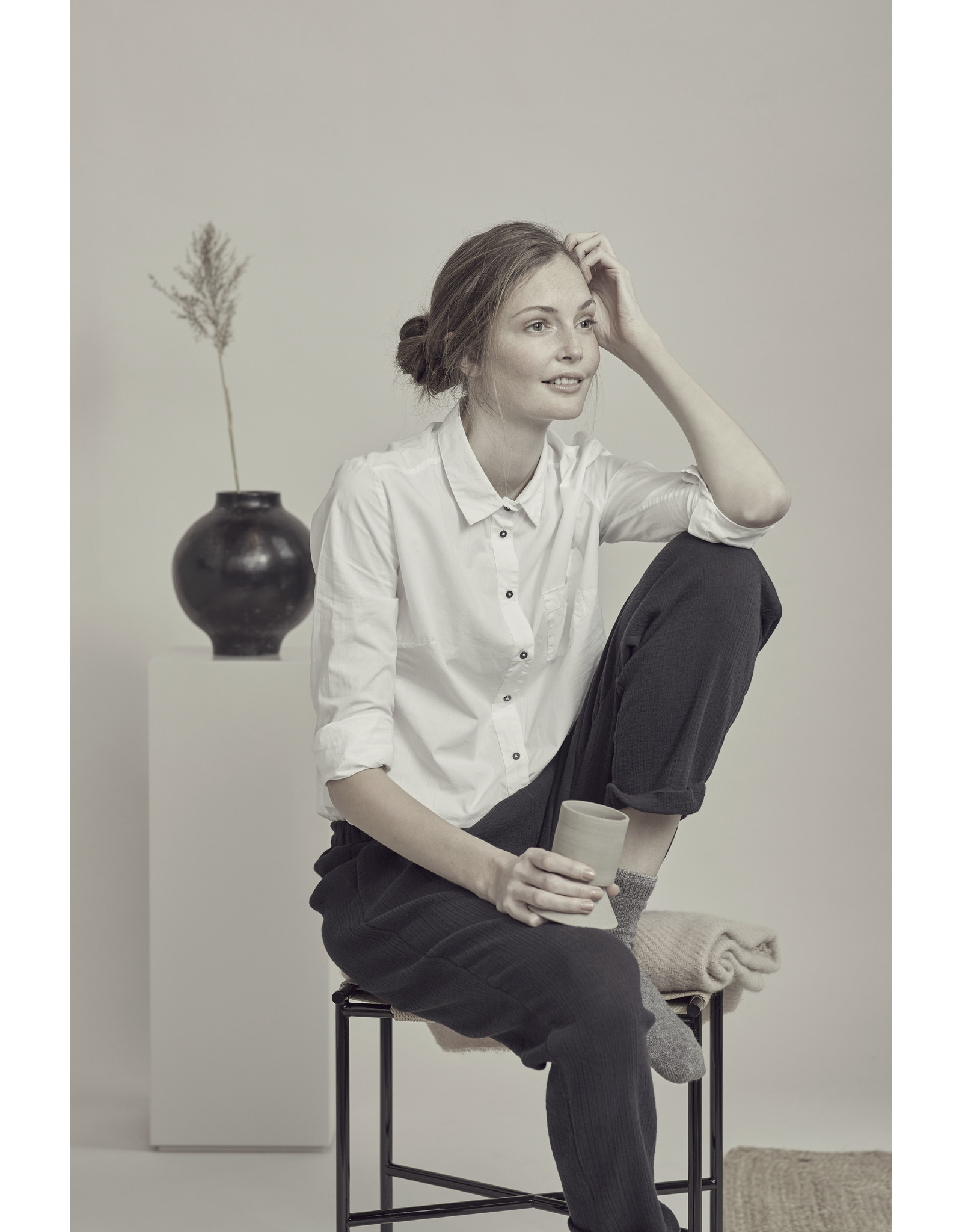 Gai & Lisva Shanta - 100% Organic Cotton Oversize Shirt