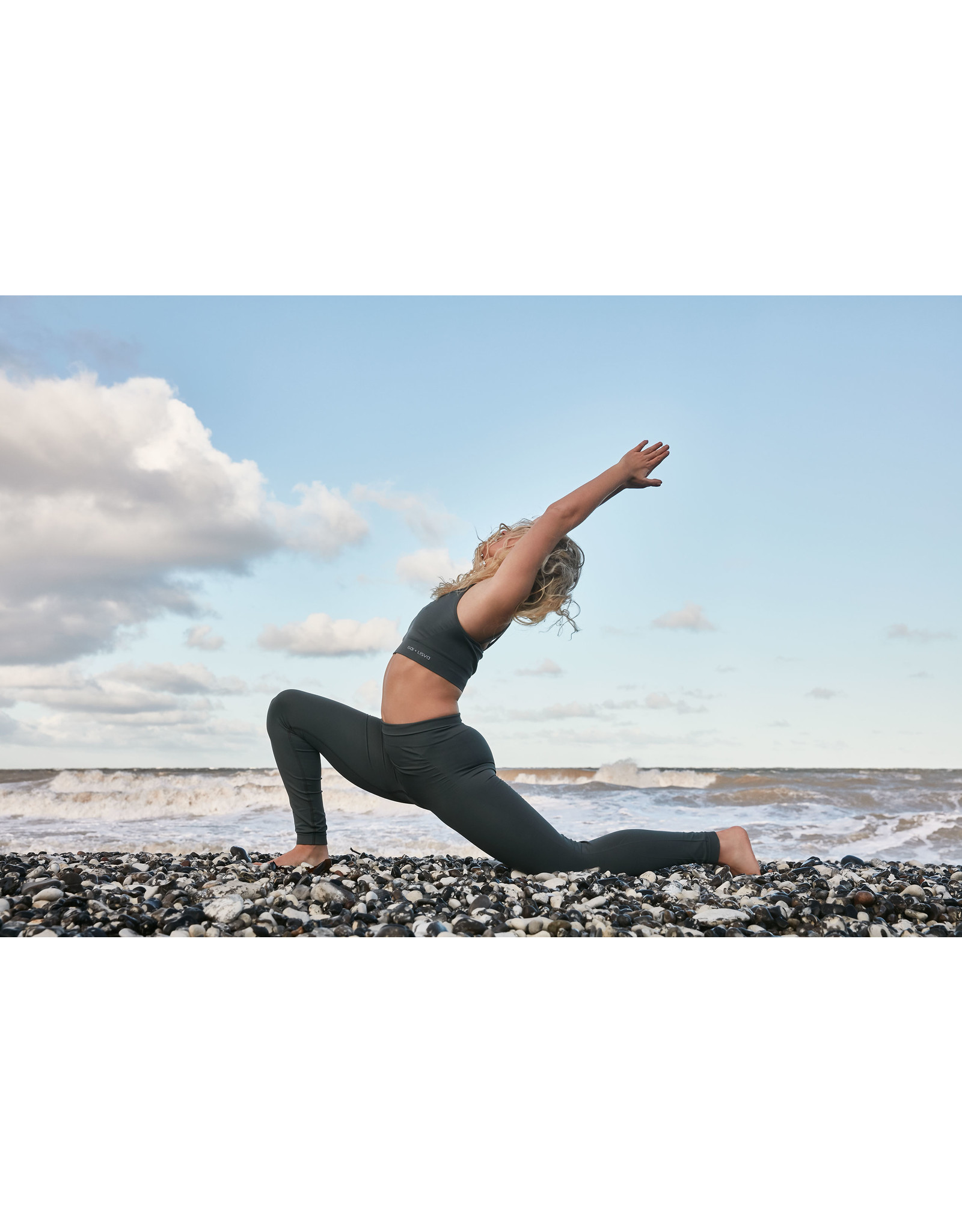 Gai & Lisva Shanti - Recyled Nylon Sculpting Leggings