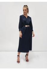 Fee G Shirt Dress with Gold Belt