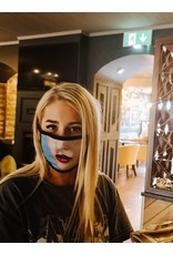 Catherine Eager Art Sea Queen Lips Face Mask