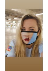 Catherine Eager Art Sea Queen Lips Face Mask