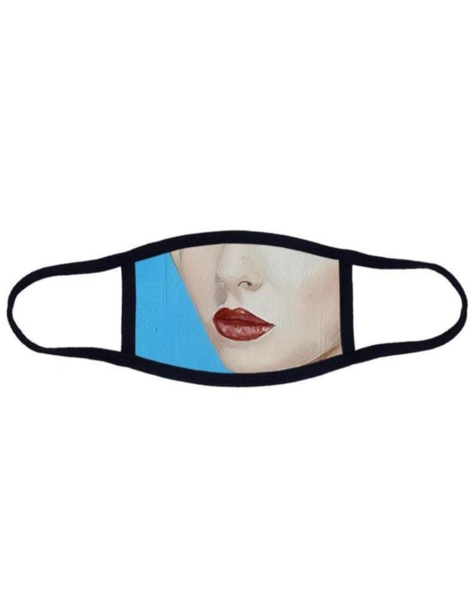 Catherine Eager Art Sea Queen Lips Face Mask