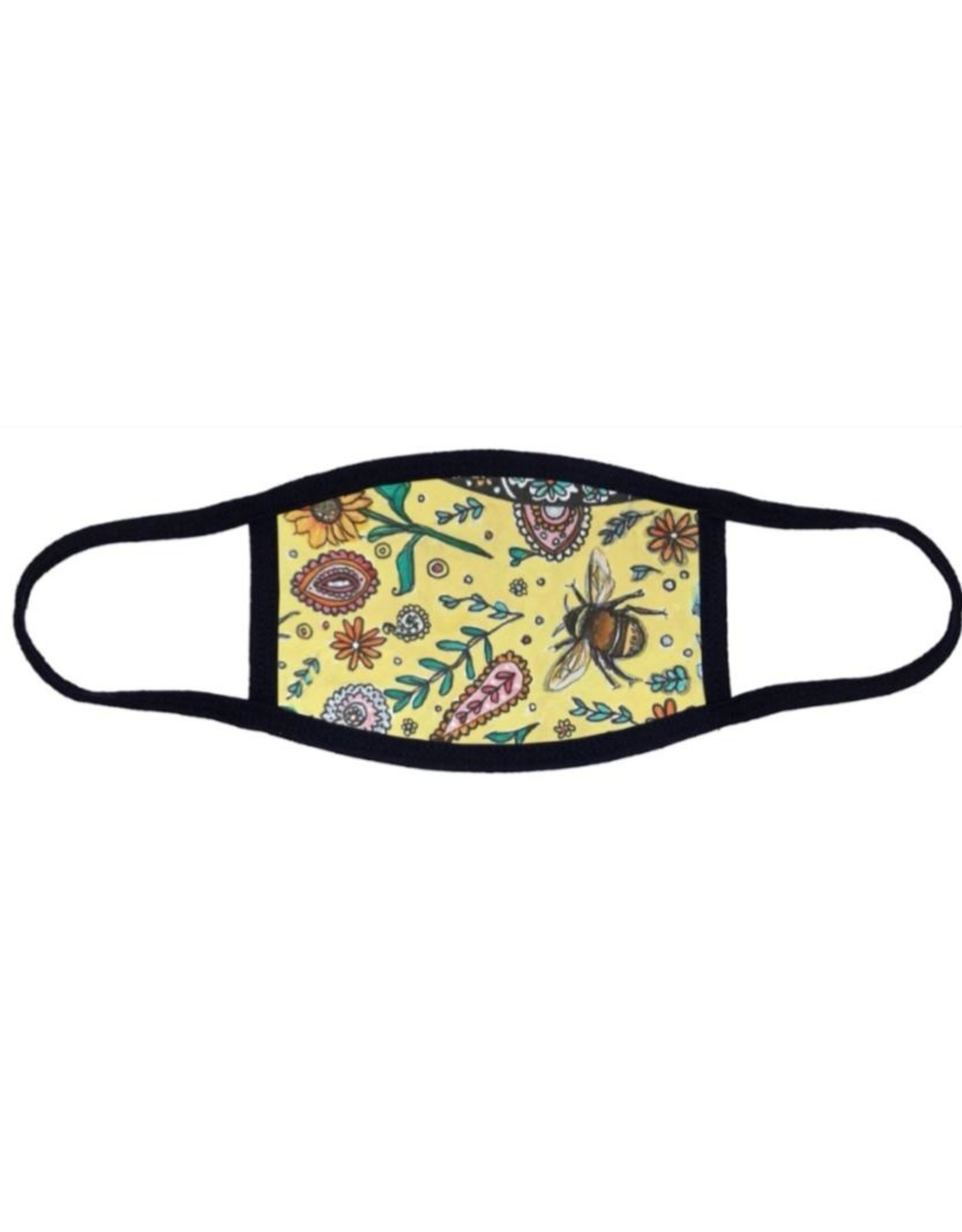 Catherine Eager Art Birds and Bees Face Mask