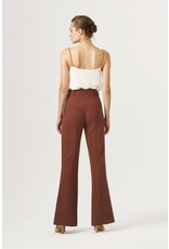 Exquise Brown Wide Leg Trousers
