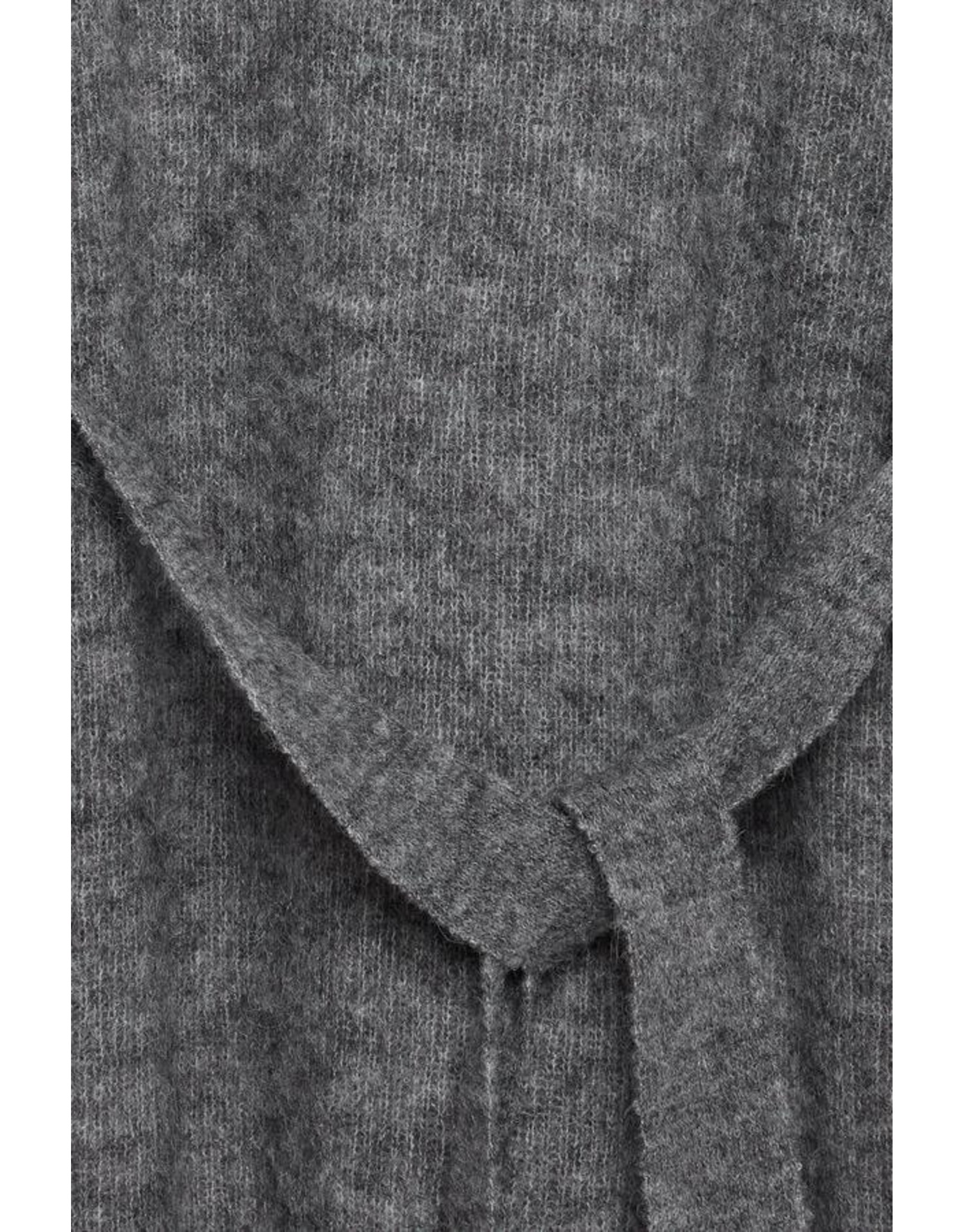 ICHI Ichi - Jordan Dark Grey Melange Dress - 20112590